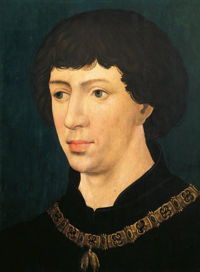 Retrato de Carlos el Temerario, duque de Borgoña de Rogier van der Weyden