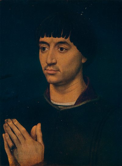Retrato de Jean Gros, c1460 de Rogier van der Weyden