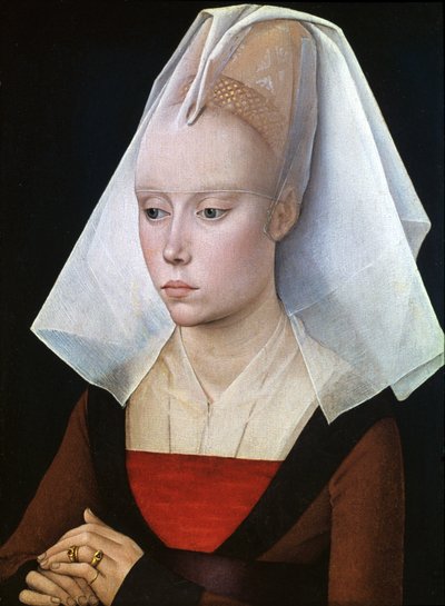 Retrato de una dama, 1460 de Rogier van der Weyden