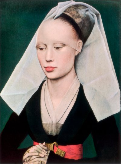 Retrato de una dama, c. 1460 de Rogier van der Weyden