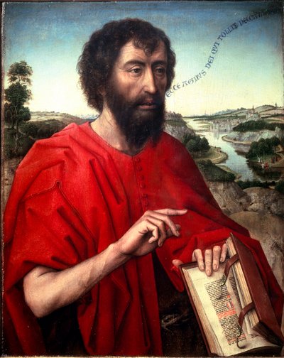 San Juan Bautista (detalle) de Rogier van der Weyden