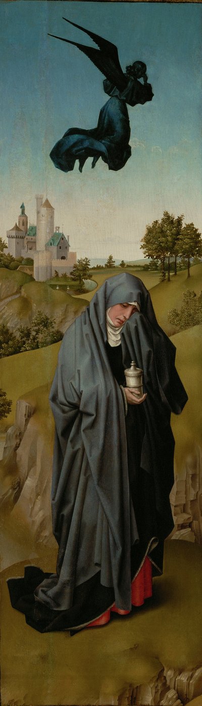 Santa María Magdalena El Tríptico de la Crucifixión, c. 1440 de Rogier van der Weyden