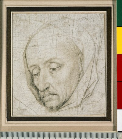 Estudio de la cabeza de un anciano, siglo XV de Rogier van der Weyden