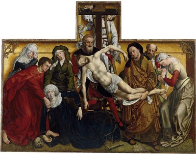 El Descendimiento de la Cruz, ca 1435 de Rogier van der Weyden