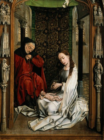 La Natividad de Rogier van der Weyden
