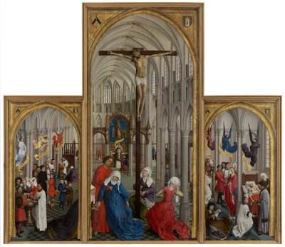 Los siete sacramentos de Rogier van der Weyden