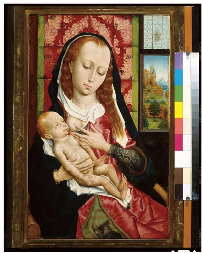 La Virgen y el Niño, c.1480 de Rogier van der Weyden