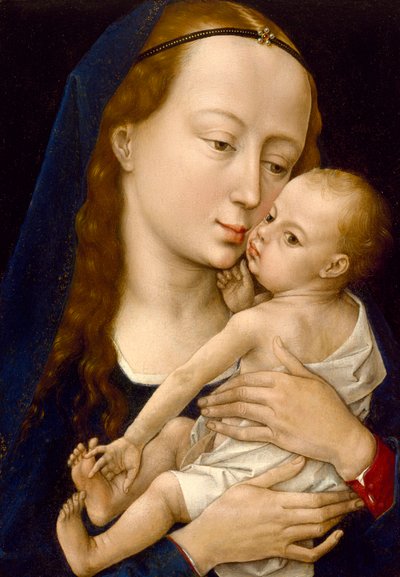 Virgen con el niño de Rogier van der Weyden