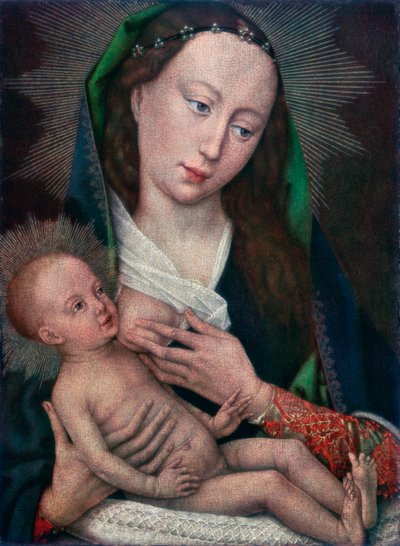 Virgen y niño de Rogier van der Weyden