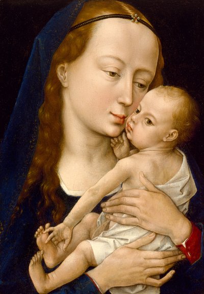 Virgen y niño de Rogier van der Weyden