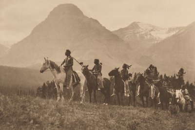 The Pass Finders, Piegan, Montana,1913 (foto) de Roland W. Reed
