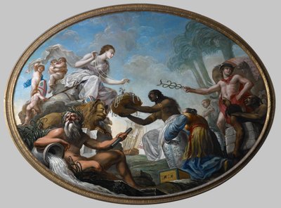 Oriente ofrece sus riquezas a Britania de Roma Spiridione