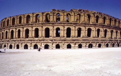Anfiteatro de El-Djem (Túnez). de Roman