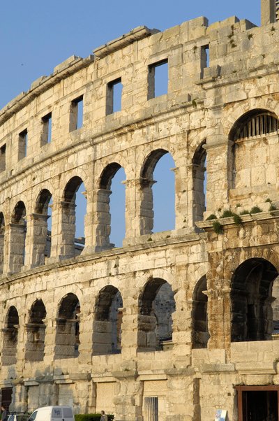 Anfiteatro de Pula, Croacia de Roman