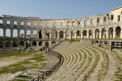 Anfiteatro de Pula, Croacia de Roman