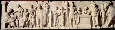 Roma antigua: relieve conocido como Domitius Ahenobarbus de Roman
