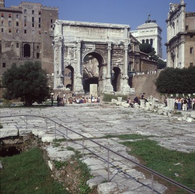 Arco de Septimio Severo, Foro Romano, Roma de Roman