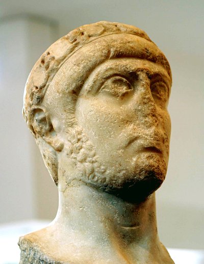 Busto del Emperador Graciano de Roman