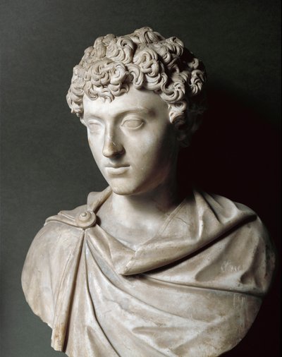 Busto de Marco Aurelio, como un niño, entre 161-180 de Roman