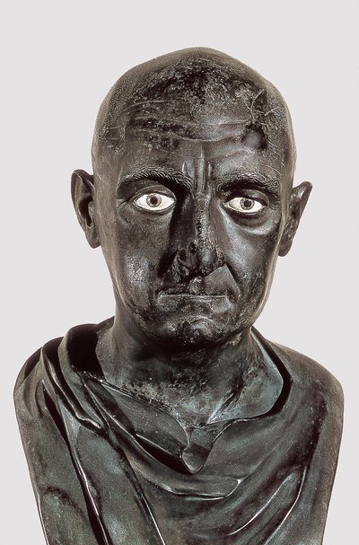 Busto de Publio Cornelio Escipión Africano de Roman