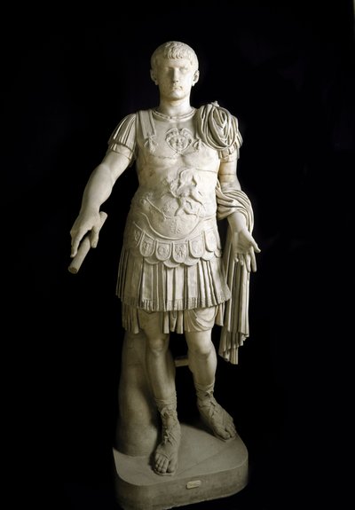 Cayo César Germánico, emperador romano (mármol) de Roman