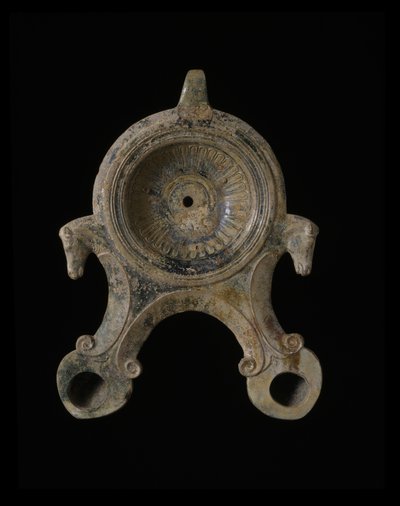Lámpara de cerámica de Roman