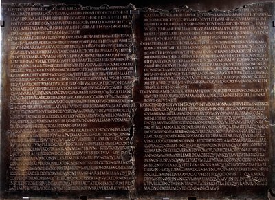 Mesa claudiana: discurso de Claudio de Roman