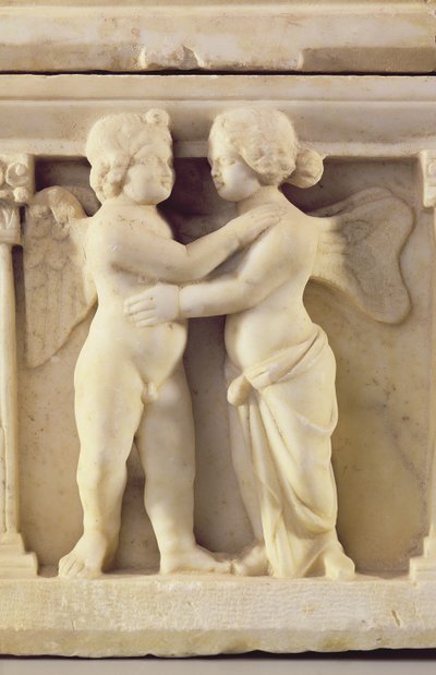 Cupido y Psique, c.170 d.C. de Roman