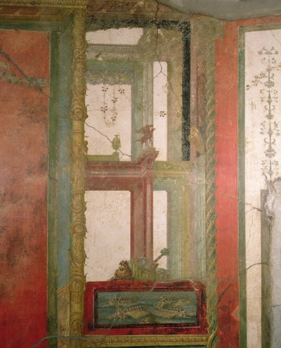 Arquitectura fantástica, Pompeya, Italia de Roman