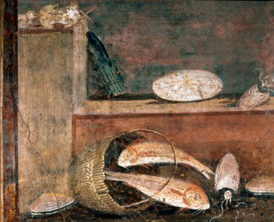 Peces y espárragos de Roman
