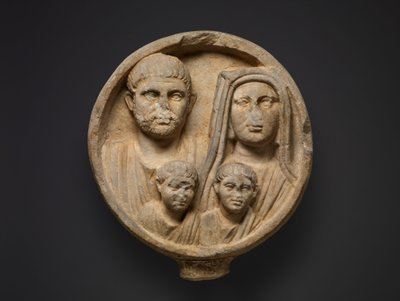 Relieve funerario, siglo II-III d.C. de Roman