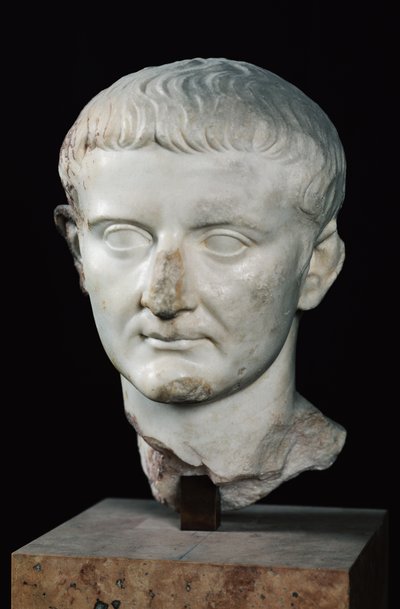 Cabeza de Tiberio (c.42 a.C.-37 d.C.) de Roman