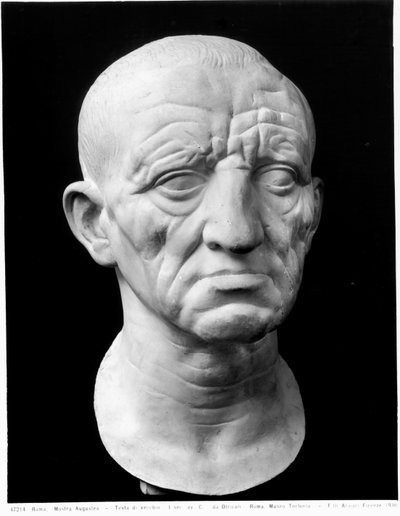 Cabeza de un anciano de Roman