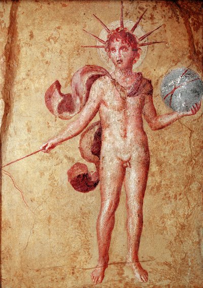 Helios (fresco) de Roman