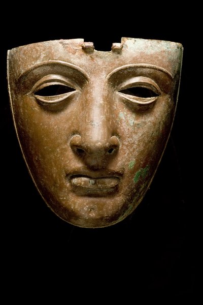 Máscara de casco de Roman