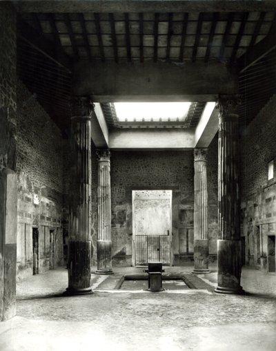 Impluvium en la Casa de la Boda de Plata de Roman