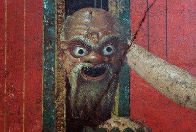 Ritos de iniciación del culto a Dionisio, fresco de la Villa de los Misterios de Roman