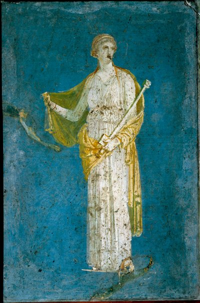 Medea - Fresco romano (siglo I a.C.-siglo I d.C.) de Stabia, Italia de Roman
