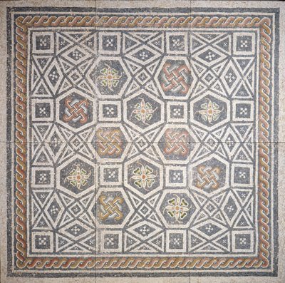 Mosaico, siglo II de Roman
