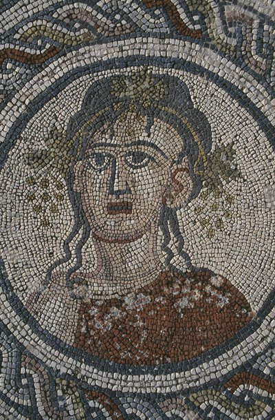 Mosaico que representa las Cuatro Estaciones, Casa de 