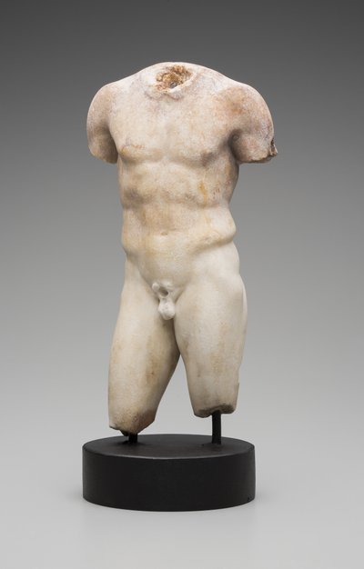 Torso masculino desnudo (mármol) de Roman