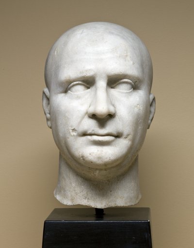 Retrato de un sacerdote de Isis, principios del siglo II d.C. de Roman