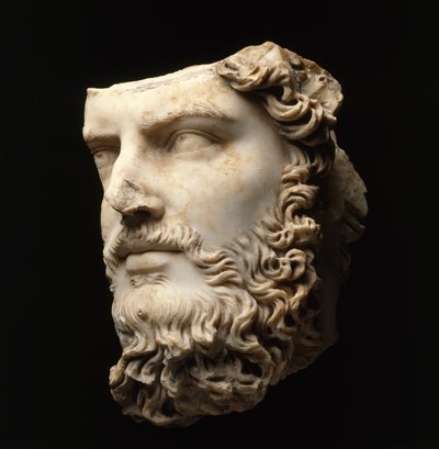 Retrato del co-emperador Lucio Vero de Roman