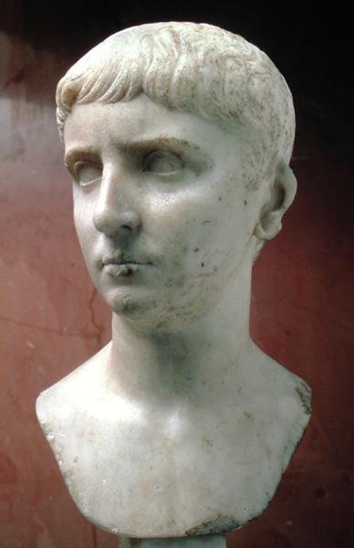 Retrato, posiblemente de Gaius Caesar (20 a.C.-04 d.C.) de Roman