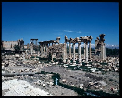 Restos del sitio de Roman