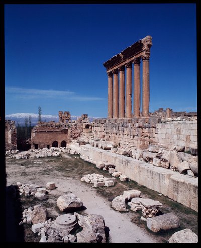 Restos del templo de Júpiter de Roman
