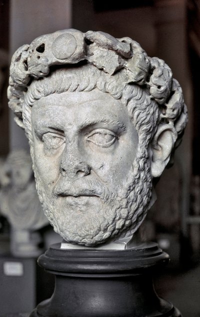 Arte romano: Busto de Diocleciano, emperador romano de Roman