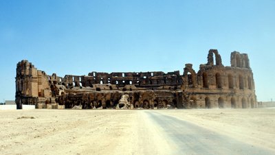 Coliseo Romano de El-Djem, Túnez de Roman