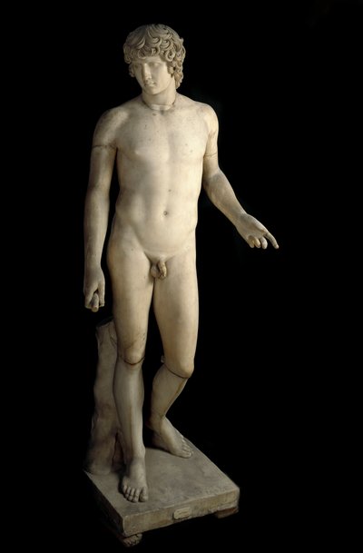Arte romano: representación de Antínoo (ca. 110-130 d.C.) de Roman