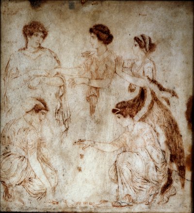 Arte romano: los jugadores de osselet de Roman